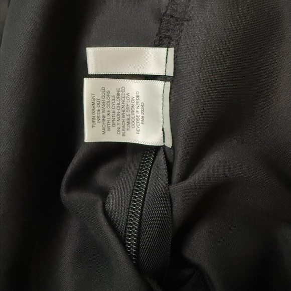 New York & Company Women's Black Blouse with Bow Accent - Picture 5 of 7